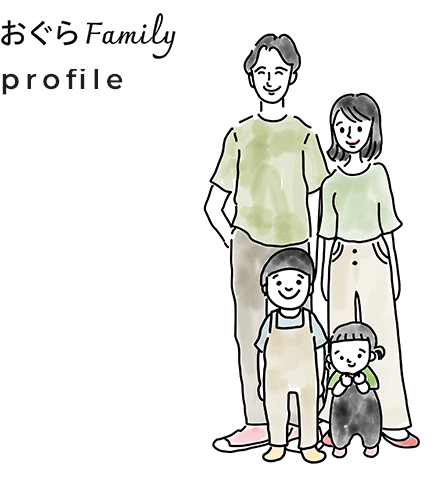 おぐら family profile